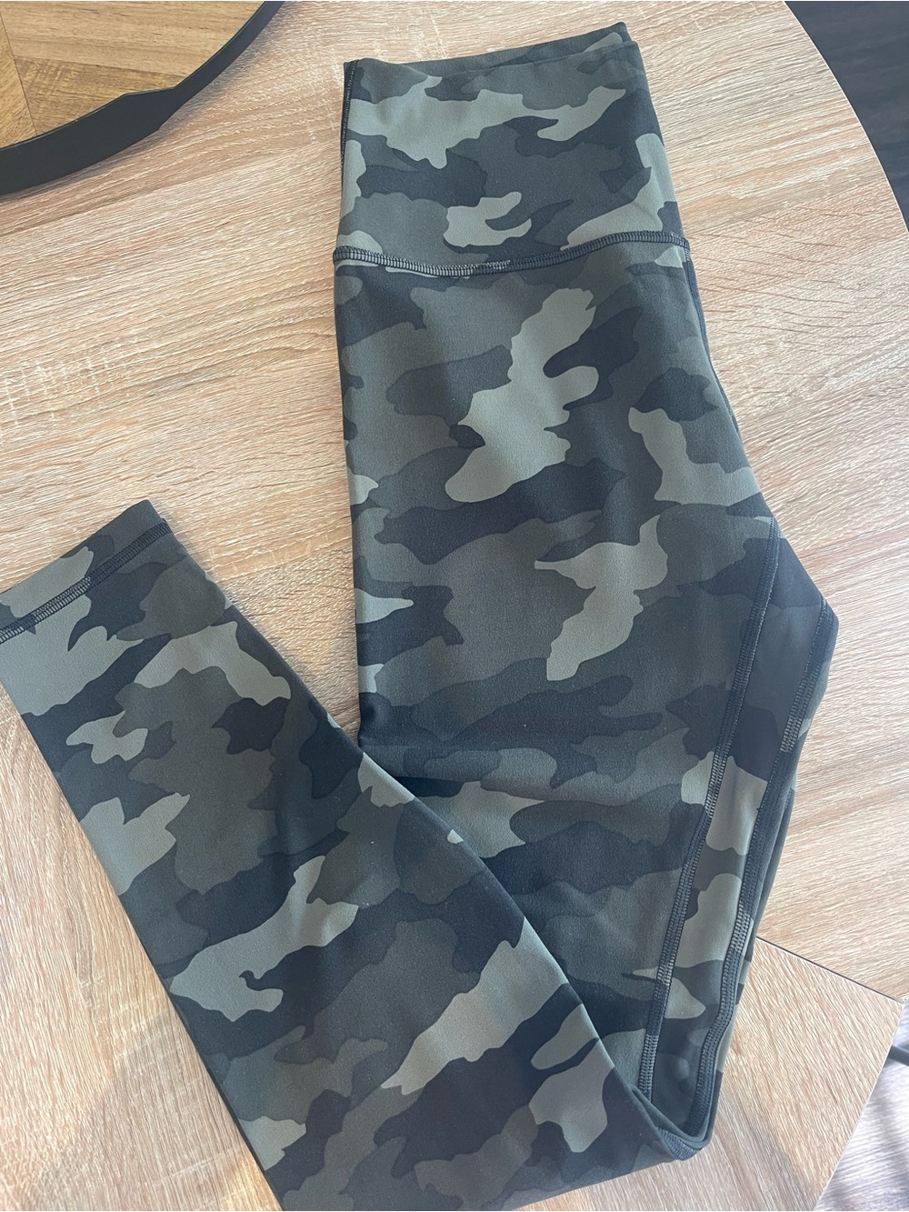 lululemon athletica Kids Camo Leggings in Olive and Black